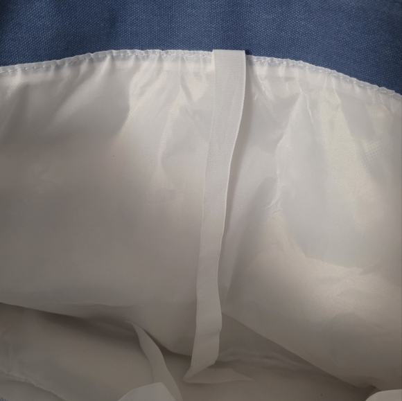 Dolce And Gabbaba Light Blue and White Striped Tote - Picture 5 of 5